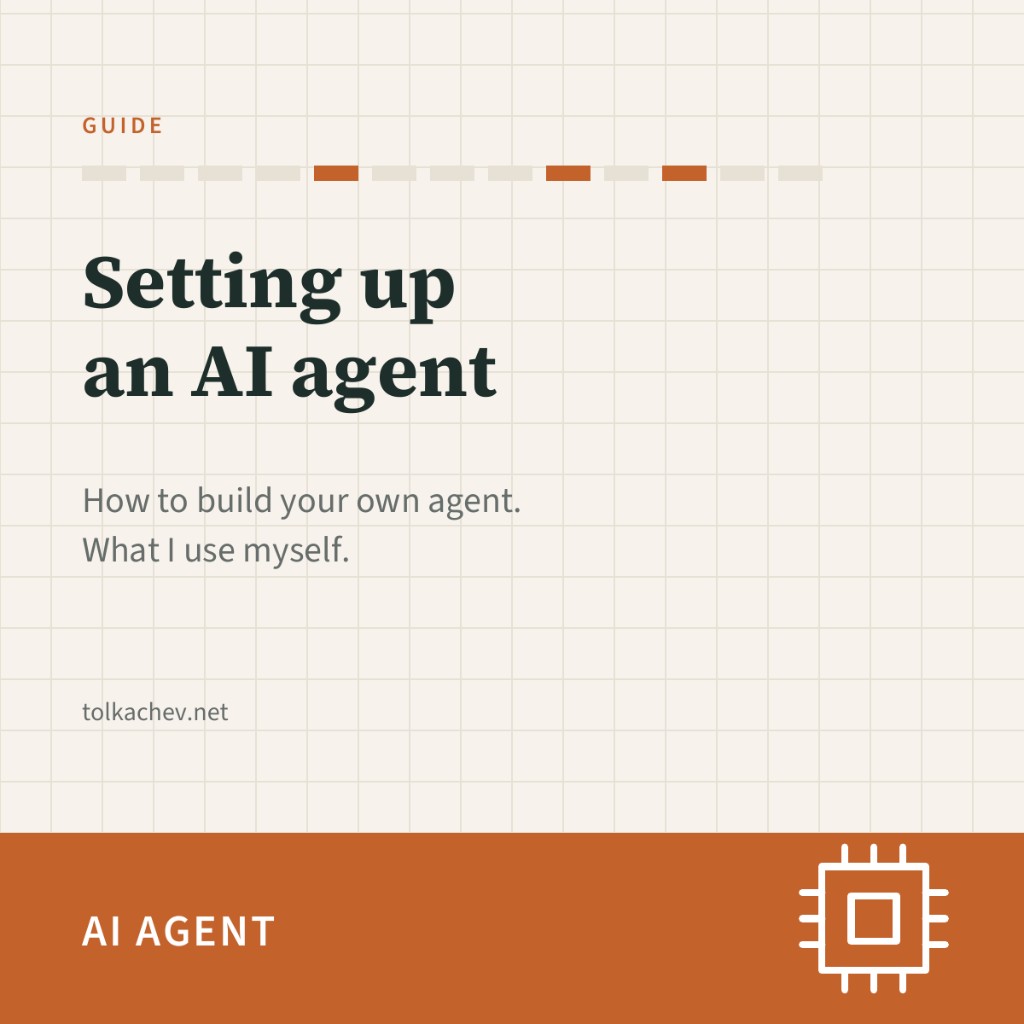 Setting up an AI agent